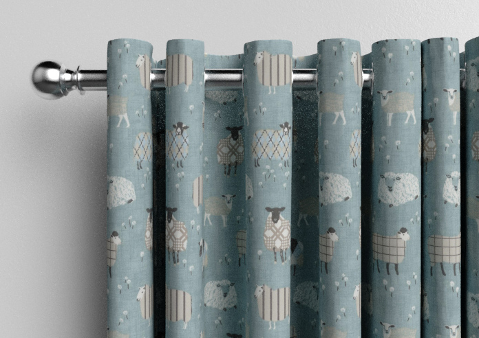 Baa Baa, Duckegg - Made to Measure Curtains - Image 12